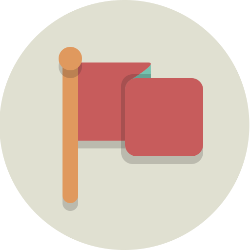 Flag, Waving Flag Icon