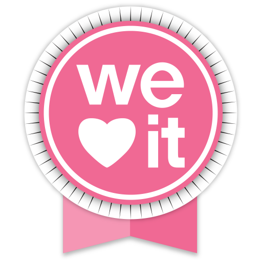 Social, Medias, Round, Ribbons, Weheartit Icon Free Of Round