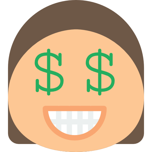 Rich, Commerce, Currency, Cash, Dollars, Money, Wealth Icon