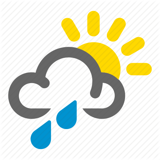 Mixed, Rain, Sun, Weather Icon