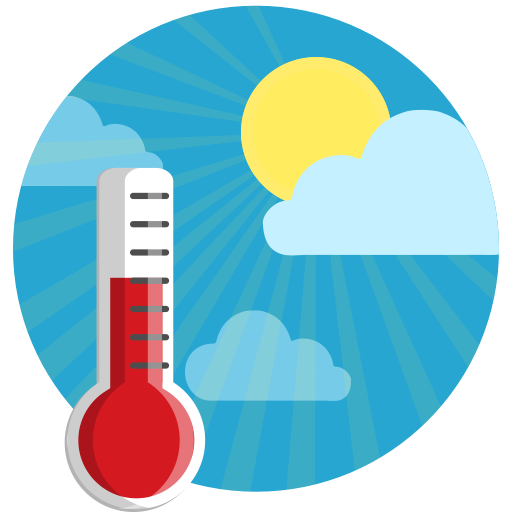 Celcius, Clouds, Farenheit, Sunshine, Temerature, Thermometer