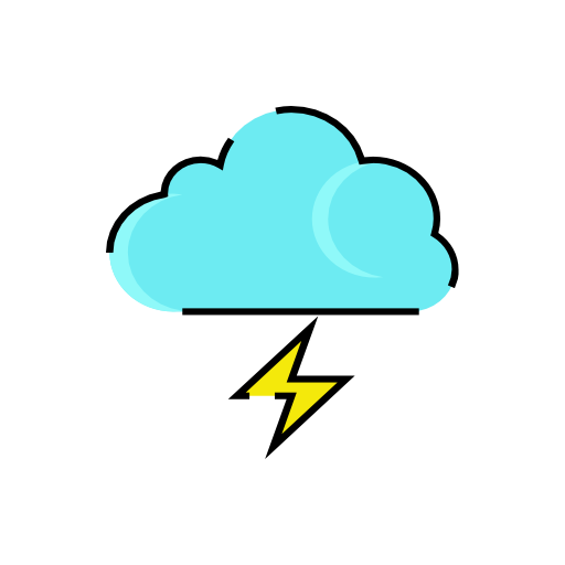Weather, Storm, Lightning Icon Free Of Weather Iconset