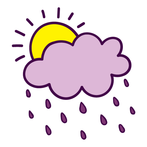 Rain, Cloudy, Rainy, Weather Icon Free Of Autumn Hand Drawn