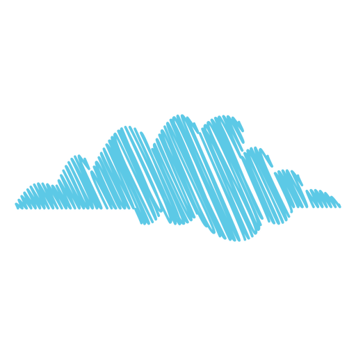 Cloud Weather Scribble Icon