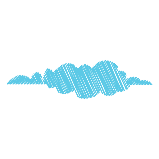 Cloudy Weather Scribble Icon