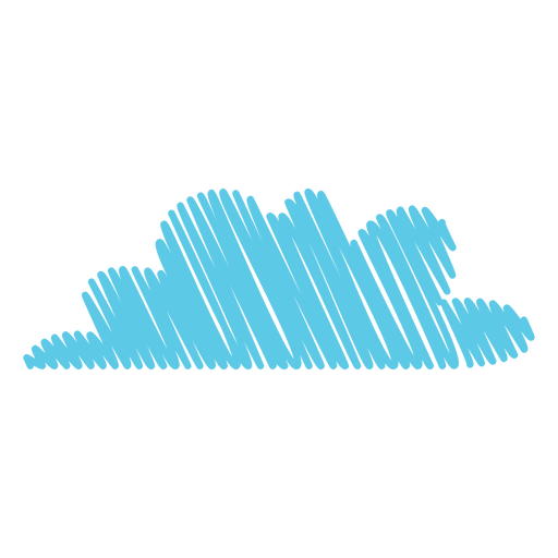 Weather Cloud Scribble Icon