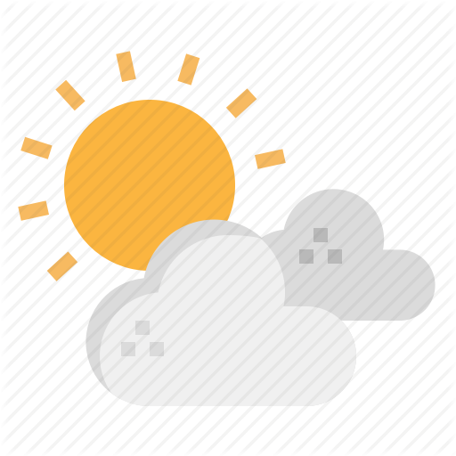 Cloud, Cloudy, Meteorology, Sky, Sun, Sunny, Weather Icon
