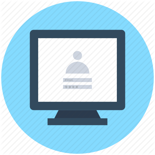 Computer Login, Login Screen, Signup Screen, Web App, Web Ui Icon
