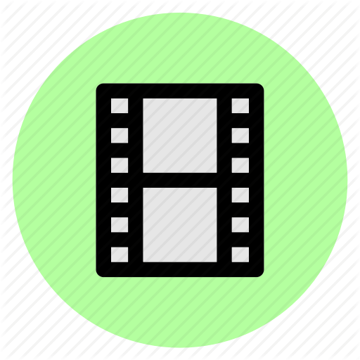 Circle, Clip, Movie, Round, User Interface, Video, Web Icon