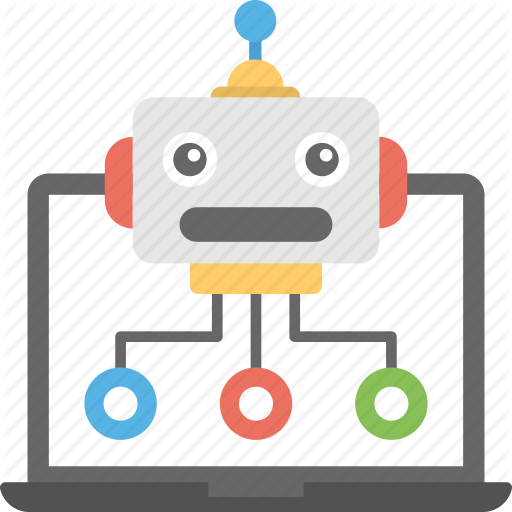 Internet Bot, Robot Database, Web Crawler, Web Robot, Robot Icon
