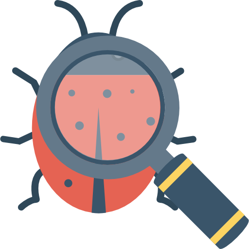 Bug Icon Web Design Development And Ui Dinosoftlabs