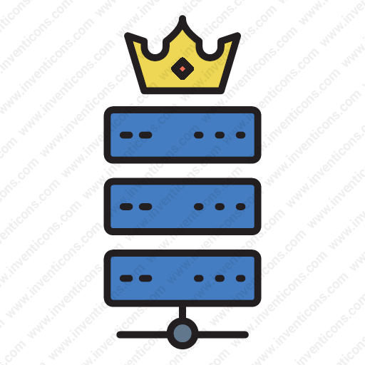 Download King Of Hosting Icon Inventicons