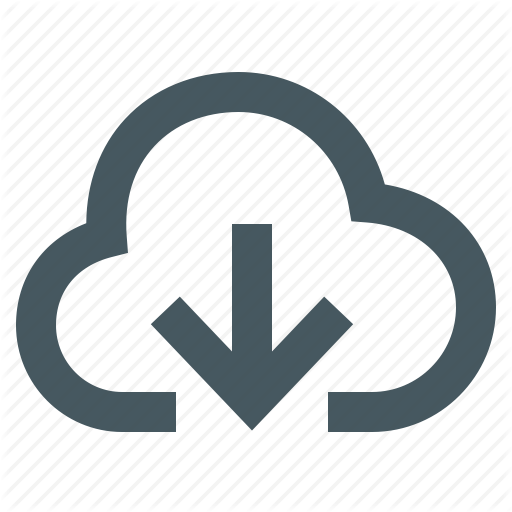 Cloud Download, Gizmo, Interface, Internet, Simple, Web Icon