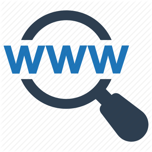 Domain Search, Search Engine, Seo, Web Search Icon