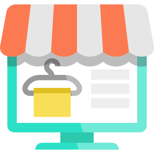 Online Shop Icon E Commerce And Shopping Elements Freepik