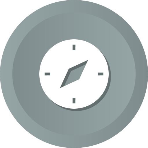 Compass, Transport, Navigation, Safari, Direction, Travel Icon