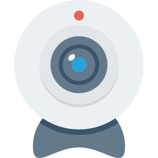 Webcam Icon Seo And Marketing Dinosoftlabs