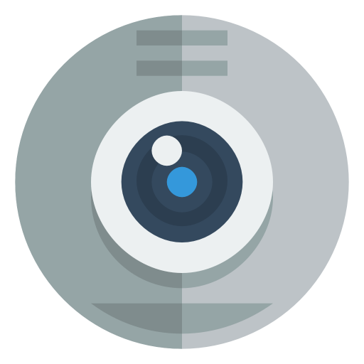 Webcam Icon Small Flat Iconset Paomedia
