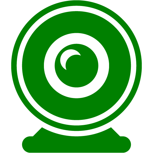 Green Webcam Icon