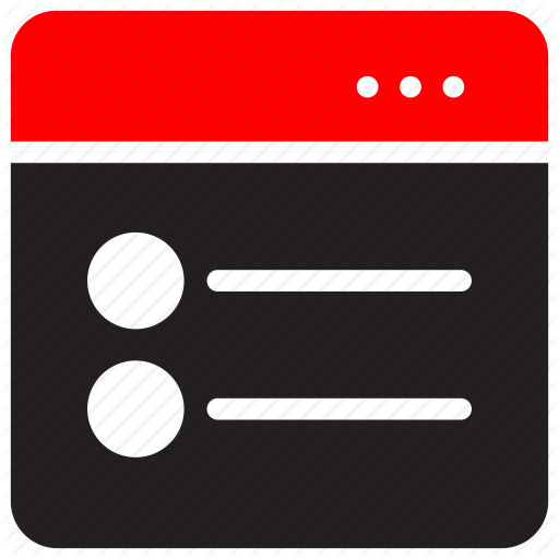 Data, Globe, List, Menu, Technology, Web, Webpage Icon