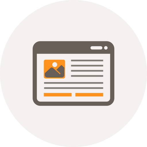 Browser, Content, Internet, Web, Webpage Icon