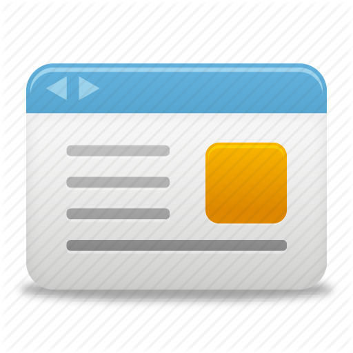 Browser, Webpage, Website Icon