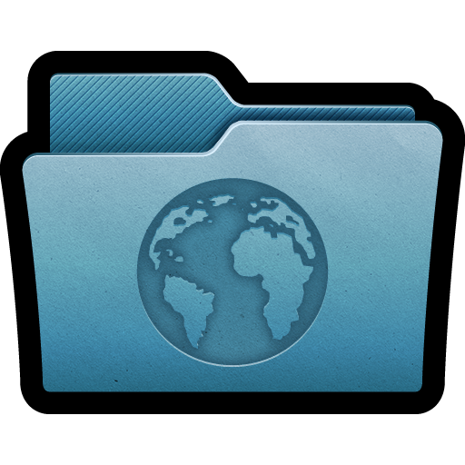 Folder Websites Icon Mac Folders Iconset Hopstarter