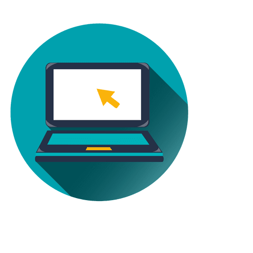 Laptop Circle Icon