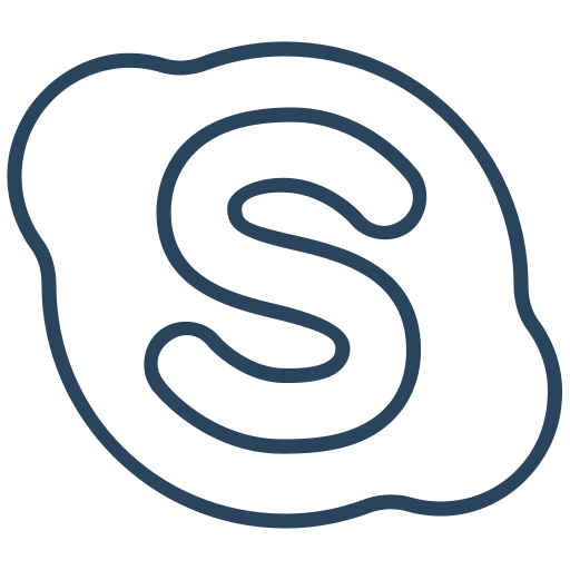 Logo, Skype, Social, Social Network, Brand, Website Icon Icon