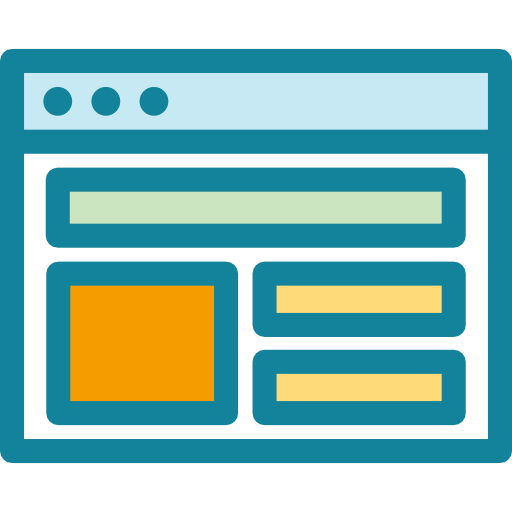 Html, Interface, Website Icon