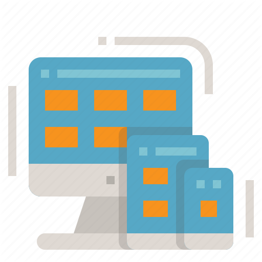 Computer, Design, Development, Responsive, Website Icon
