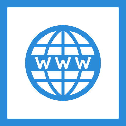 Line, Square, Social Media, Colored, Website, Media Icon