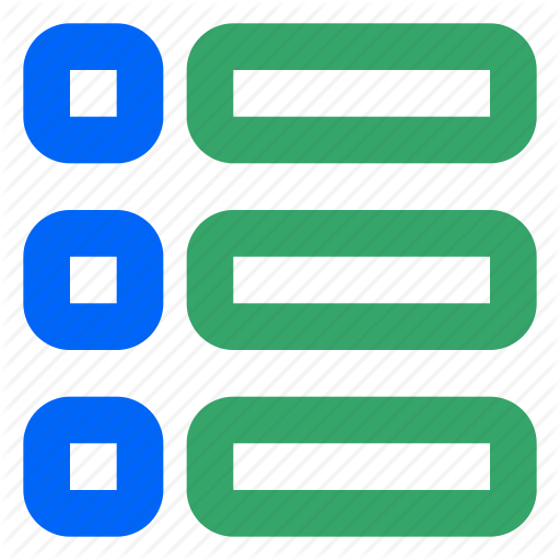 Grid, List, Menu, Navigation, Option, View, Web Icon