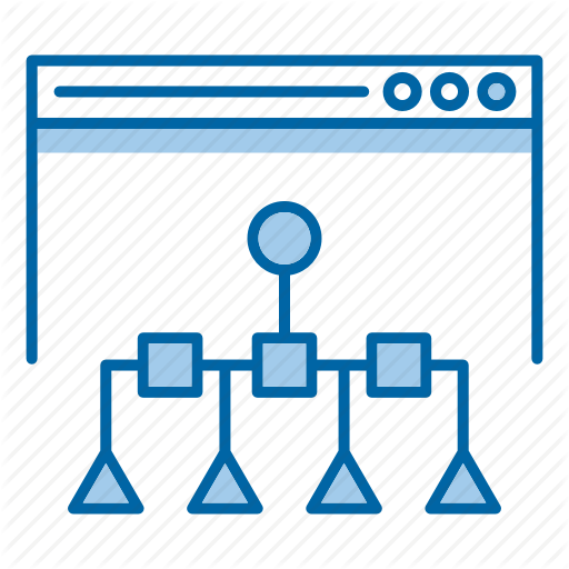 Navigation, Page, Sitemap, Website Icon
