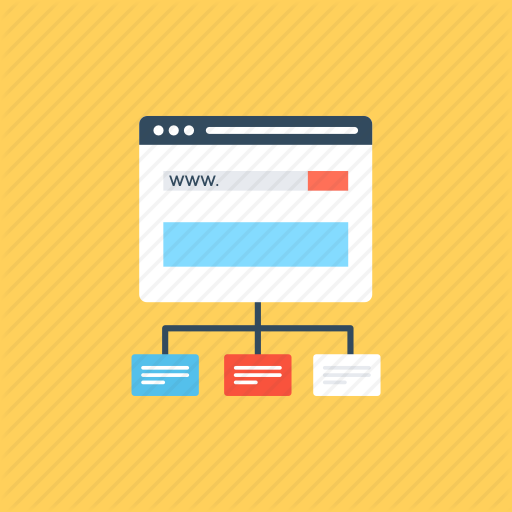 Sitemap, Web Wireframe, Website Layout, Website Template