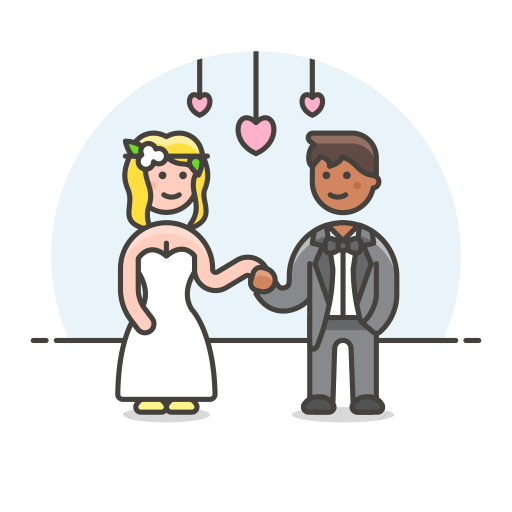 Wedding Couple Icon Streamline Ux Free Iconset Streamline Icons