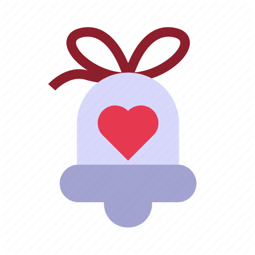 Bell, Love, Married, Romance, Wedding Icon