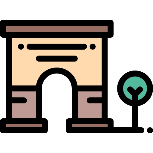 Arch, Valentines, Wedding Icon Free Of City Elements Vol