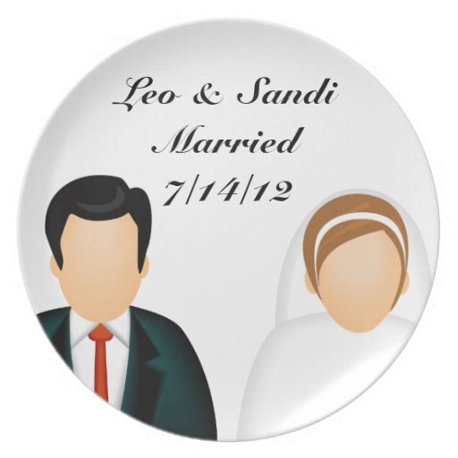 Icon Marriage Dinner Plate Wedding Artsprojekt Wedding