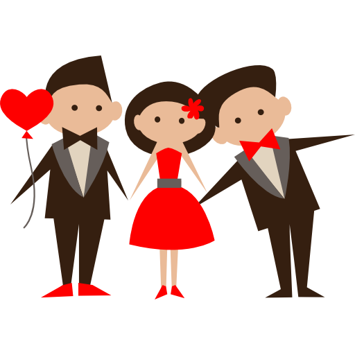 People, Celebration, Elegant, Party, Guests, Wedding Icon