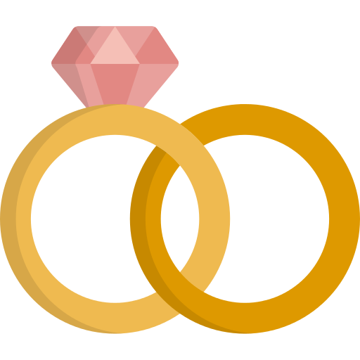 Wedding Rings Diamond Png Icon