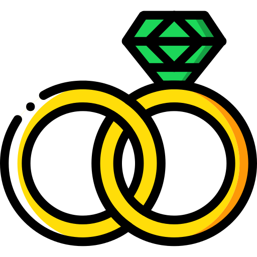 Wedding Rings Marriage Png Icon