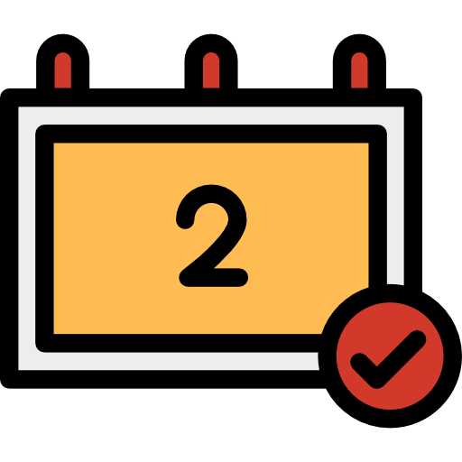 Week, Time And Date, Days, Date, Month, Day Icon