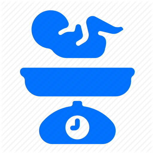 Baby, Measure, Weight Icon