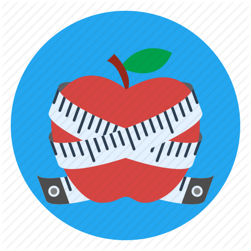Apple, Diet, Fruit, Healthy, Lifestyle, Slim, Weight Loss Icon