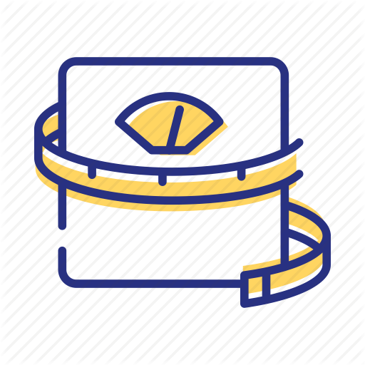 Body Mass Index, Measuring Tape, Weight Loss, Weight Scale Icon