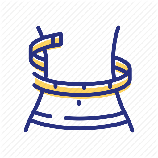 Diet, Lose Weight, Measuring Tape, Weight Loss Icon