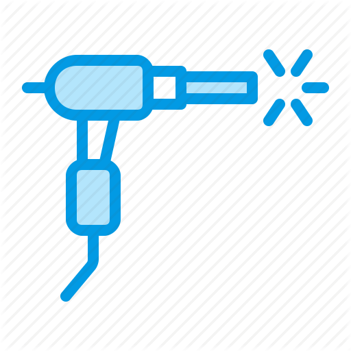 Argon, Cutting, Laser, Metal, Welding Icon
