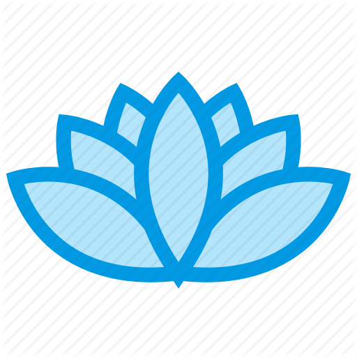 Flower, Lotus, Nature, Spa, Wellness Icon