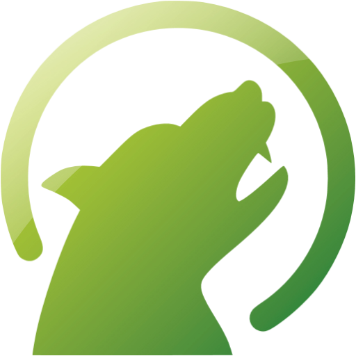 Web Green Werewolf Icon